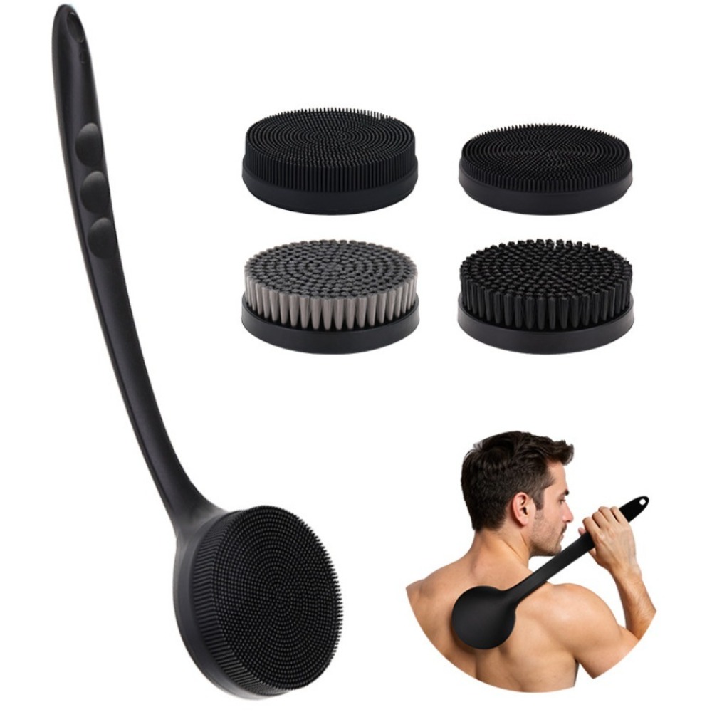 แปรงอาบน้ำซิลิโคนด้ามยาวพร้อมห - Men'S Accessories Types บทวิจารณ์และราคา
