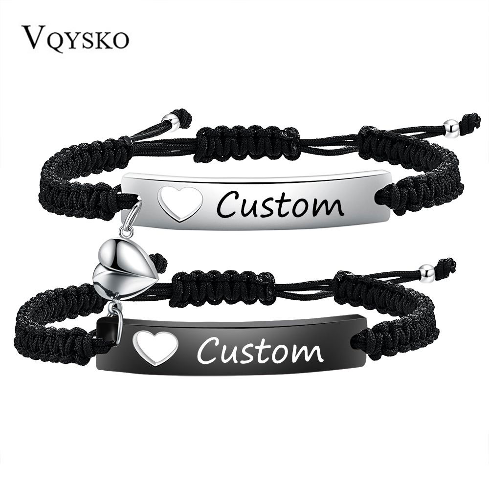 สแตนเลสสตีลคู่สร้อยข้อมือชุดสี - Men Accessories All บทวิจารณ์และราคา