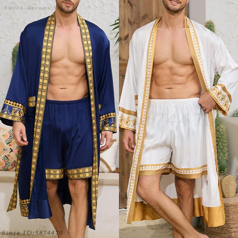 ชุดนอนผู้ชายแบบยาว สไตล์บาโรก  - Men'S Kimono Accessories บทวิจารณ์และราคา